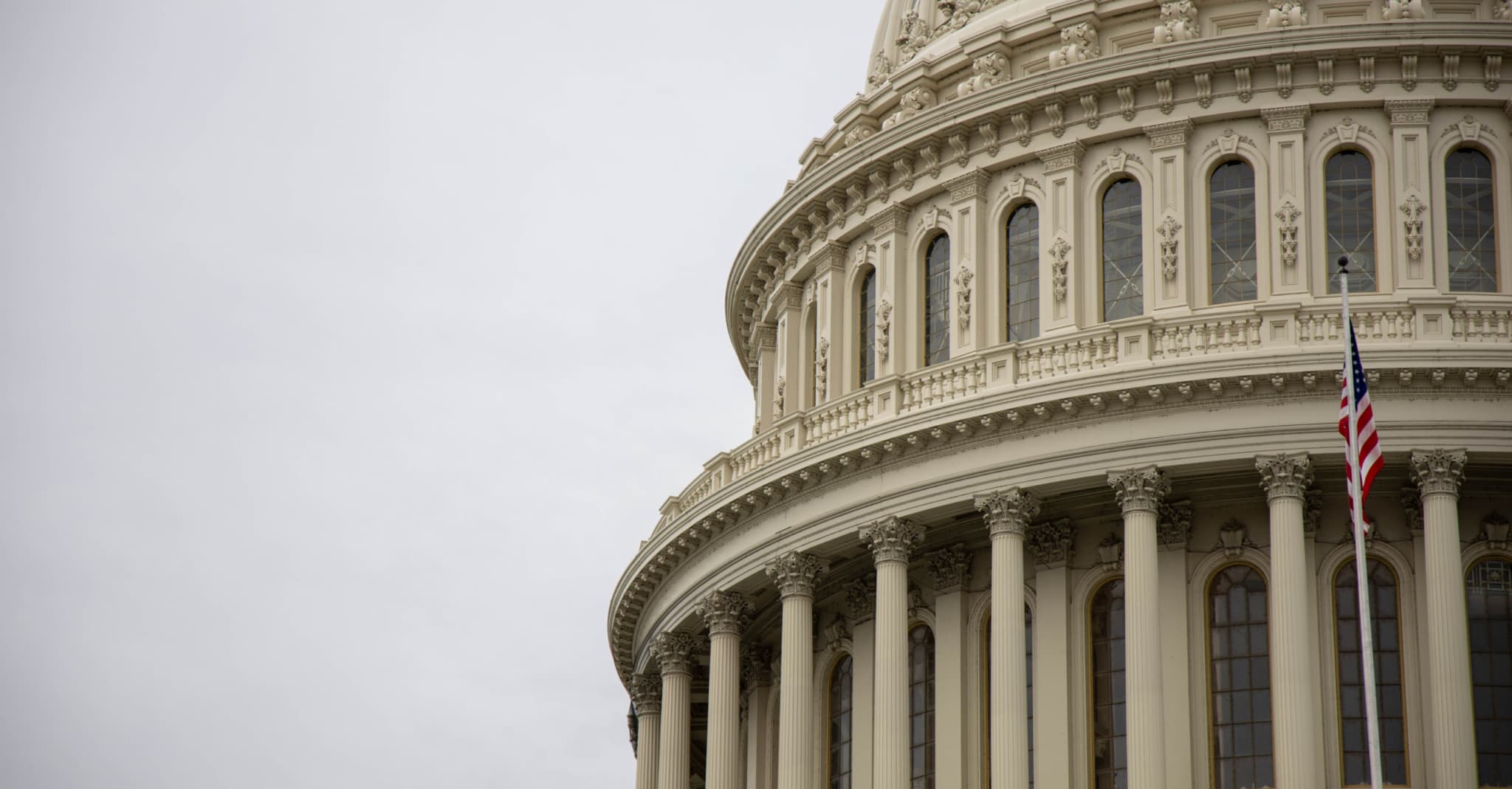 The US capitol building in washington, dc.